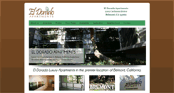 Desktop Screenshot of eldorado-apts.com
